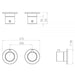 Crosswater MPRO Module 3 Outlet 2 Handle Shower Valve