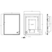 Crosswater MPRO Non-Illuminated Mirror - 500mm x 700mm