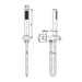 Crosswater MPRO Push Dual Outlet Shower Set with Rain Head