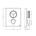 Crosswater MPRO Push Dual Outlet Shower Set with Rain Head