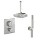 Crosswater MPRO Push Dual Outlet Shower Set with Rain Head