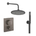 Crosswater MPRO Push Dual Outlet Shower Set with Rain Head