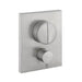 Crosswater MPRO Push Dual Outlet Shower Valve - Brushed 