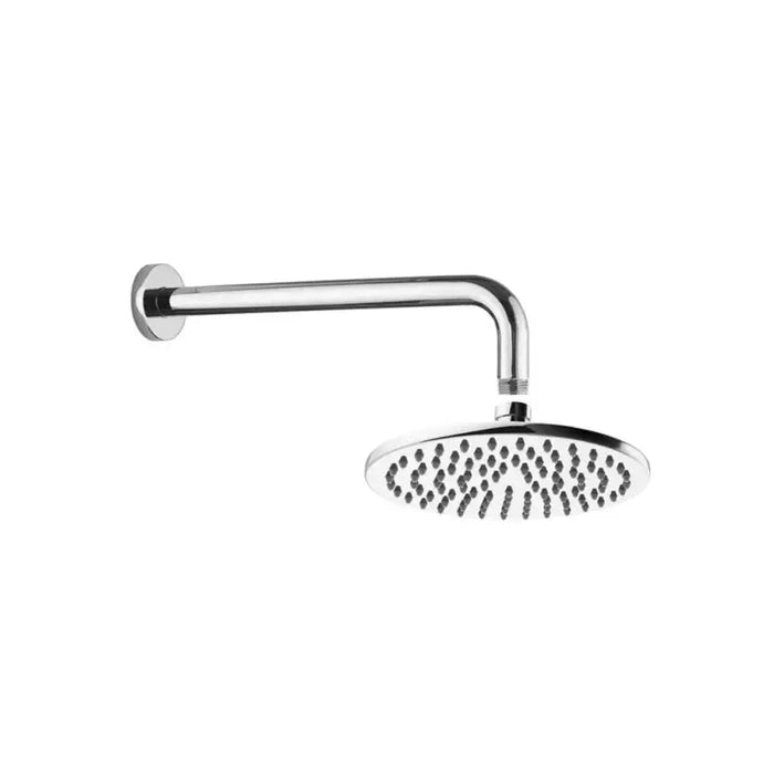 Crosswater MPRO Shower Head & Arm - Chrome / 200mm / Wall - 