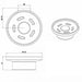 Crosswater MPRO Soap Dish - Chrome - Soap Dishes &
