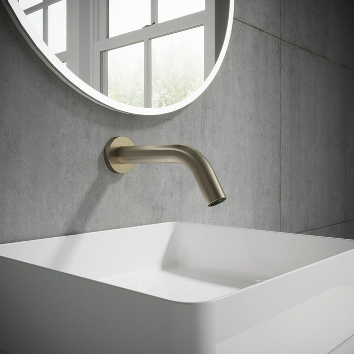 Crosswater MPRO Wall Mounted Basin Sensor Spout - 220mm
