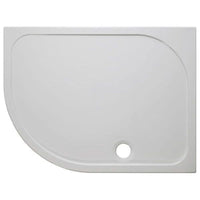 Crosswater Offset Quadrant Shower Tray - White - 1000mm x