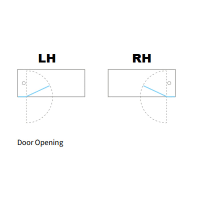 Crosswater Optix 10 180° Bath Screen With Inline Panel