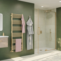 Crosswater OPTIX 10 Pivot Shower Door with Inline Panel