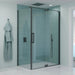 Crosswater OPTIX 10 Pivot Shower Door with Inline Panel &