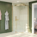 Crosswater Optix 10 Quadrant Shower Enclosure - Brushed