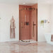 Crosswater Optix 10 Quadrant Shower Enclosure - Brushed