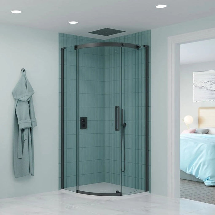 Crosswater Optix 10 Quadrant Shower Enclosure - Slate