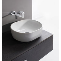 Crosswater Pearl Countertop Basin - 450mm Wide - No TH