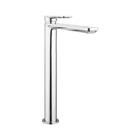 Crosswater Pier Tall Mono Basin Mixer Tap - White - Tall