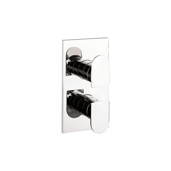 Crosswater Planet 1 Outlet 2 Handle Thermostatic Concealed