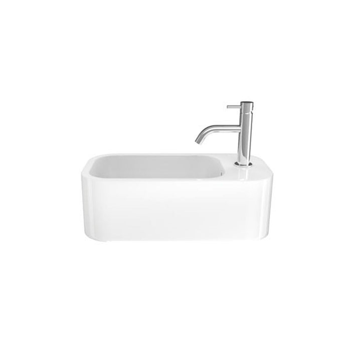 Crosswater Popolo Wall Hung Basin With Overflow - 480mm