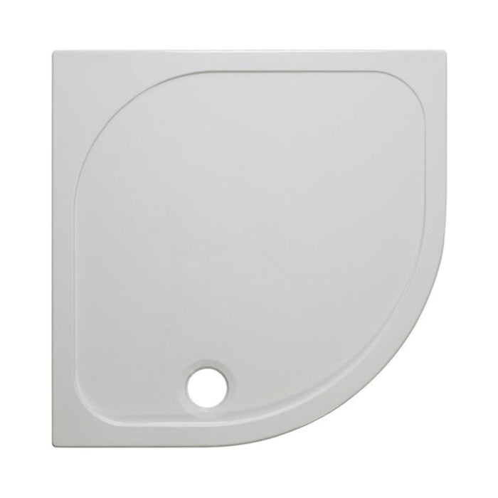 Crosswater Quadrant Shower Tray - White - 800mm x 800mm