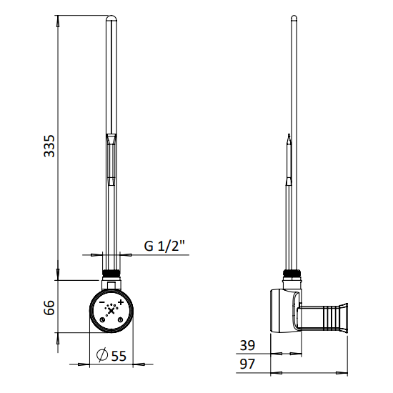 Crosswater Radiator Element