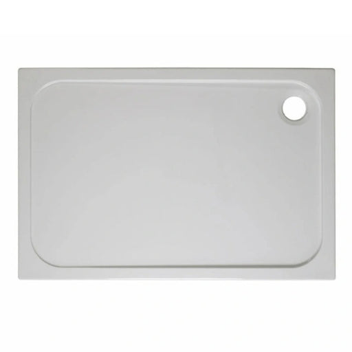 Crosswater Rectangular Shower Tray - White - 1200mm x 700mm