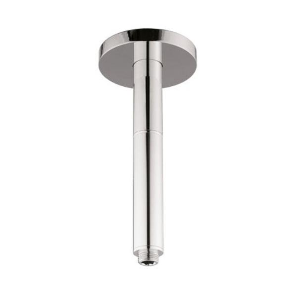 Crosswater Rex Ceiling Shower Arm - 200mm Long - Chrome