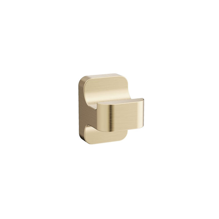 Crosswater Rotar Robe Hook - Brushed Brass - Robe Hooks