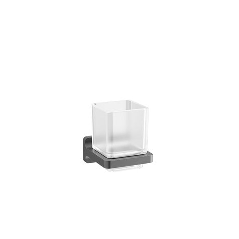 Crosswater Rotar Tumbler Holder - Brushed Bronze - Slate
