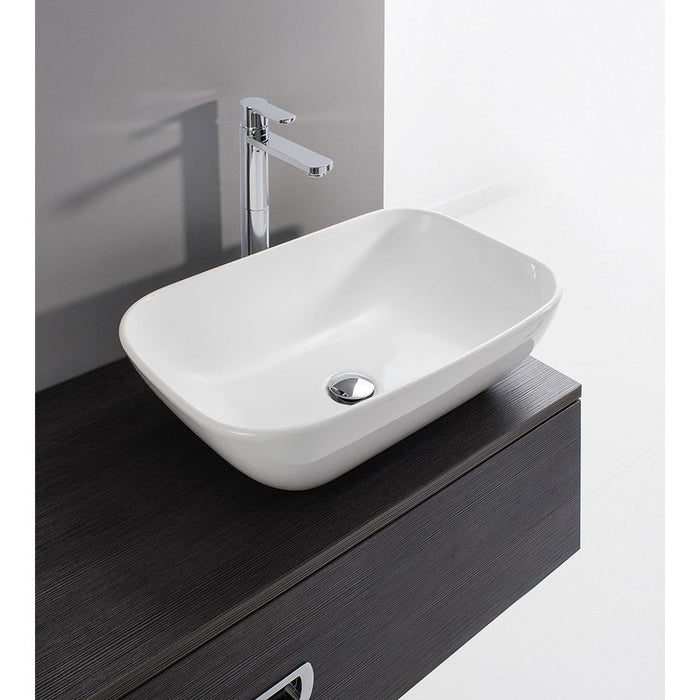 Crosswater Serene Countertop Basin - 580mm Wide - No TH