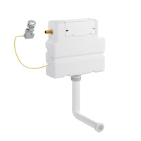 Crosswater Slimline Concealed WC Cistern - White