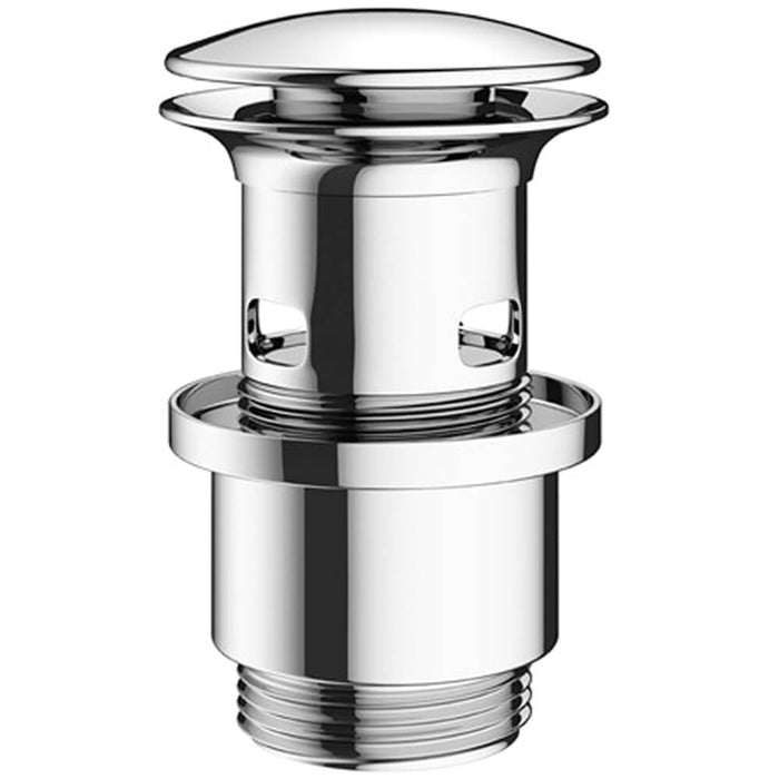 Crosswater Slotted Basin Click Clack Waste - Chrome - Basin