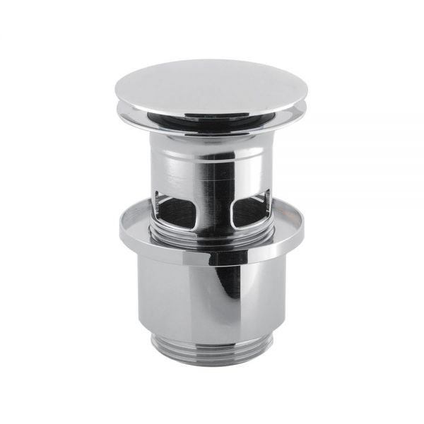 Crosswater Slotted Click Clack Basin Waste - Chrome - Basin