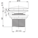 Crosswater Slotted Click Clack Bath Waste - Brushed Bronze