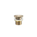 Crosswater Slotted Click Clack Bath Waste - Brushed Brass