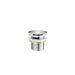 Crosswater Slotted Click Clack Bath Waste - Chrome - Bath