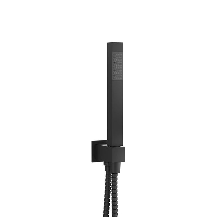 Crosswater Square Designer Shower Kit - Matt Black - Shower