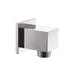 Crosswater Standard Square Wall Outlet - Chrome - Shower