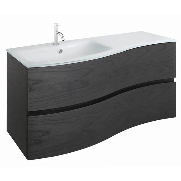 Crosswater Svelte 2 Drawer Wall Hung Vanity Unit With Basin