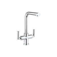 Crosswater Svelte Dual Lever Kitchen Mixer Tap Chrome - Taps