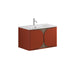 Crosswater Tambour 1 Drawer Wall Hung Vanity With Basin