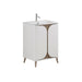 Crosswater Tambour 2 Door Floorstanding Vanity With Basin