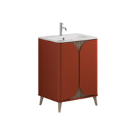 Crosswater Tambour 2 Door Floorstanding Vanity With Basin