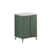 Crosswater Tambour 2 Door Floorstanding Vanity With Worktop