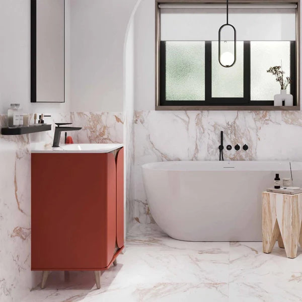 Crosswater Tambour 2 Door Floorstanding Vanity With Basin