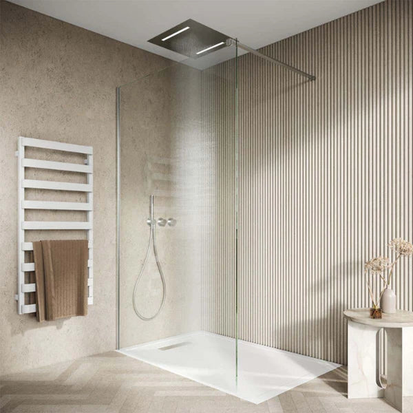 Crosswater Tranquil Chromotherapy Recessed Shower Head - 500mm Wide