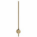 Crosswater Tranquil Pillar Light - Brushed Brass - Bathroom