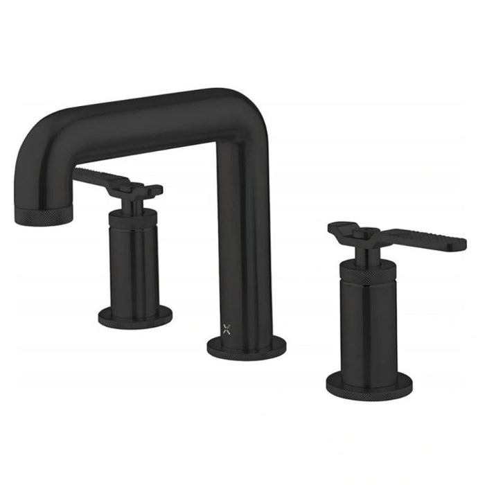 Crosswater Union 3 Hole Deck Mounted Levers Basin Tap Set
