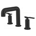 Crosswater Union 3 Hole Deck Mounted Levers Basin Tap Set
