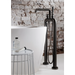 Crosswater Union Free Standing Bath Filler Tap and Shower