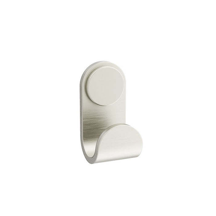 Crosswater Velo Single Robe Hook - Brushed Stainless Steel