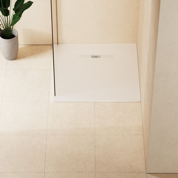 Crosswater Vito Square Shower Tray with Waste - 900mm x 900mm